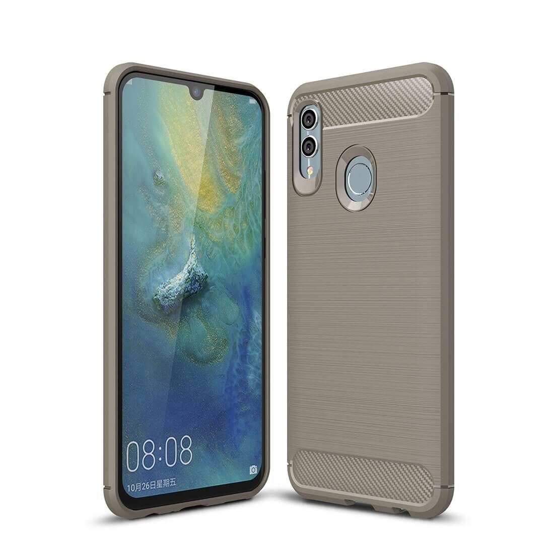FLEXI TPU obal Honor 10 Lite šedý akciós termékkép 1