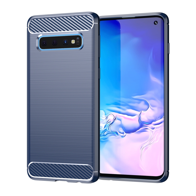 FLEXI TPU borító Samsung Galaxy S10 kék akciós termékkép 1