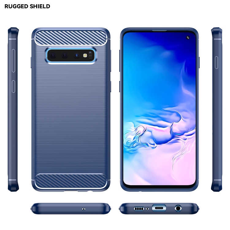 FLEXI TPU borító Samsung Galaxy S10 kék termék 2. képe